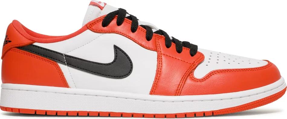 Men's Running Weapon Air Jordan 1 White/Orange Low Shoes 280 Men's Running Weapon Air Jordan 1 White/Orange Low Shoes 280
